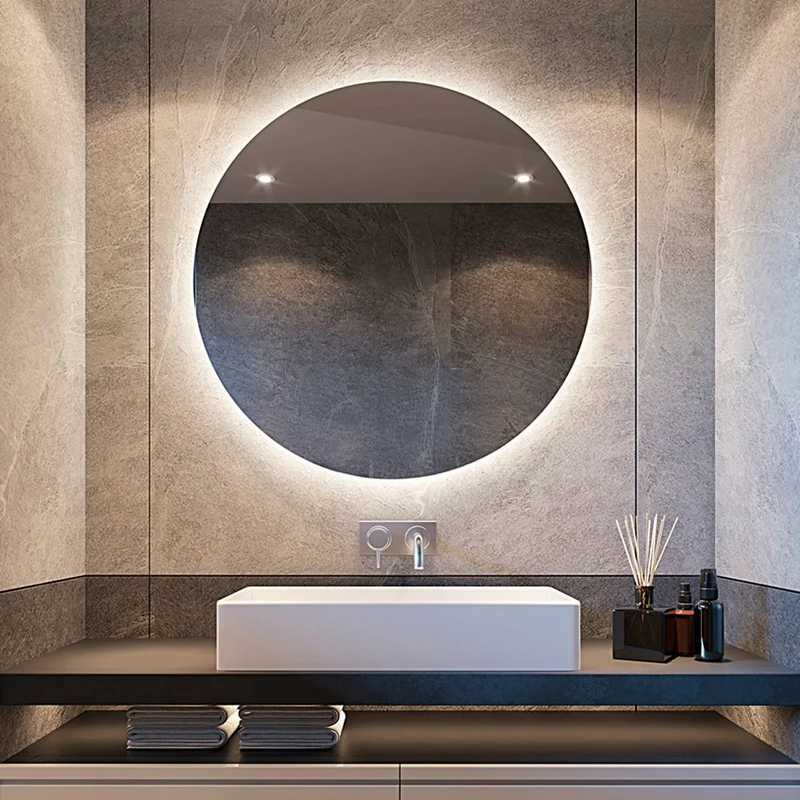 Espejo redondo baño con luz led Circlo