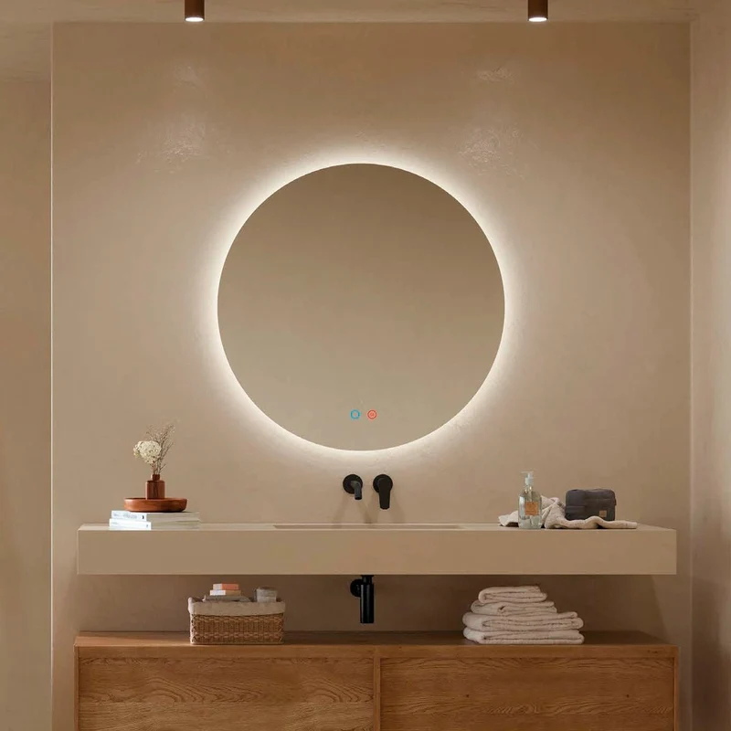 Espejo moderno con luz led Lisboa