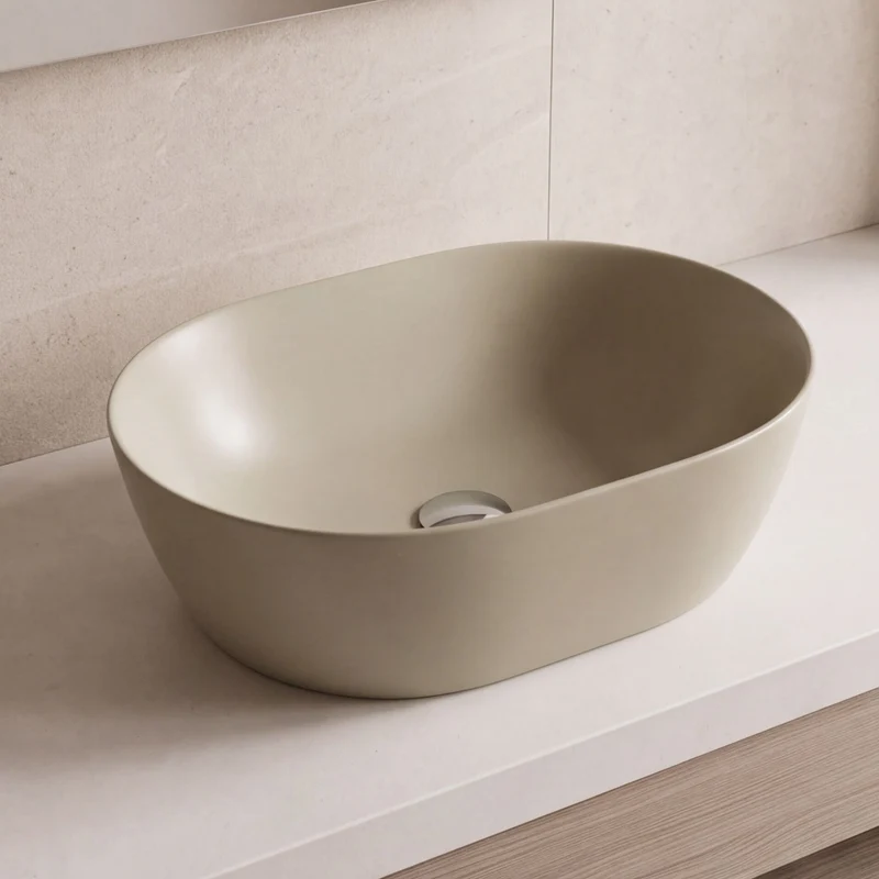 Lavabo Sobre Encimera Yaco - Fossil Natura