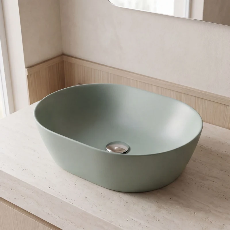 Lavabo Sobre Encimera Yaco - Fossil Natura