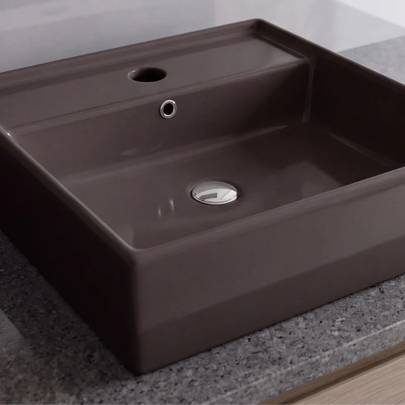 Lavabo Sobre Encimera Square - Fossil Natura