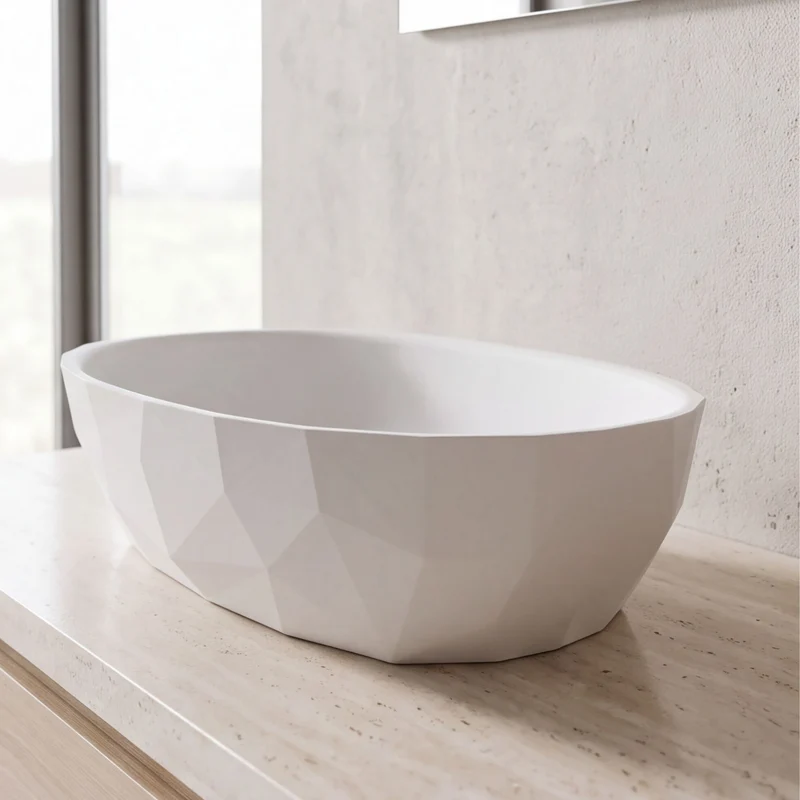 Lavabo Sobre Encimera Saiko - Fossil Natura