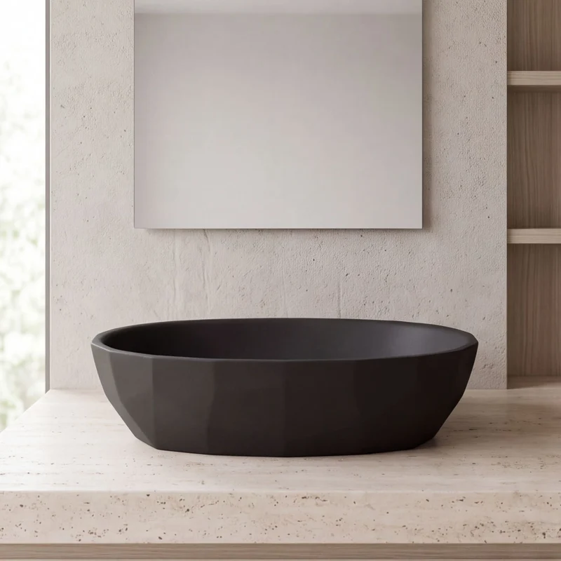 Lavabo Sobre Encimera Saiko - Fossil Natura