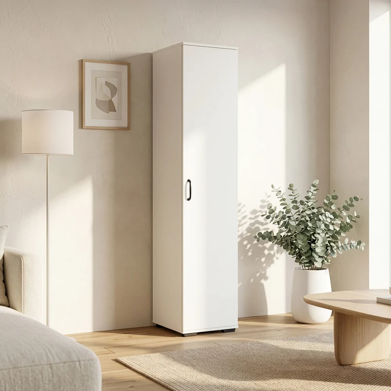 Armario multiusos Chalvefted puertas compartimentos [en.casa]