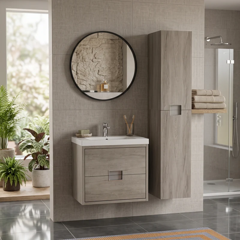 Armario de baño de colgar modelo Nantes