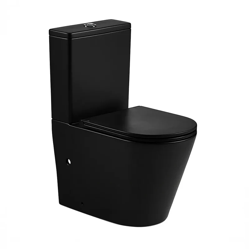 Inodoro compacto para baño color negro Verona