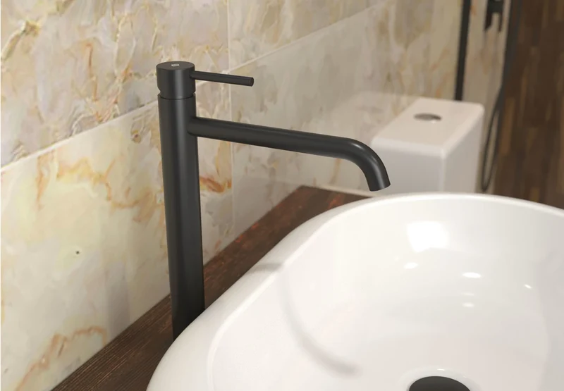 Sirio Caño Alto GME - Grifo de Lavabo Caño Alto