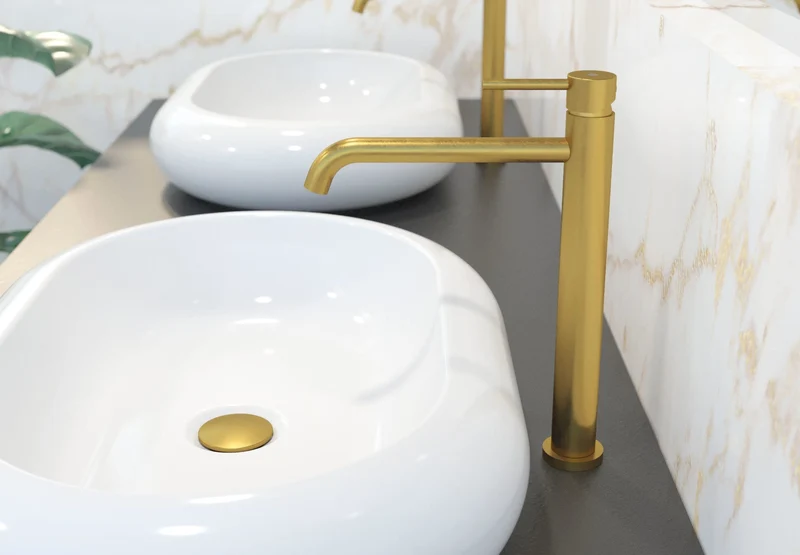 Sirio Caño Alto GME - Grifo de Lavabo Caño Alto