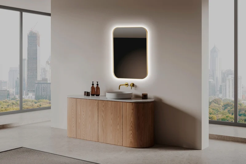 Cadaques - Espejo de Baño con Luz