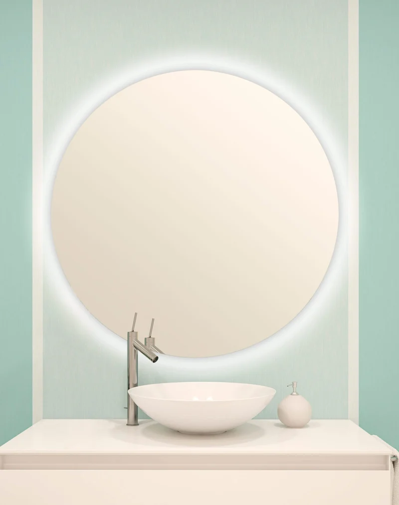Comillas - Espejo de Baño con Luz