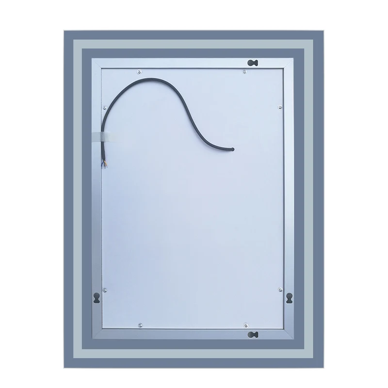Espejo de Baño Iluminado LED(Brillo LED Envolvente), Sensor Táctil, Desempañador Antivaho, Vertical o Horizontal