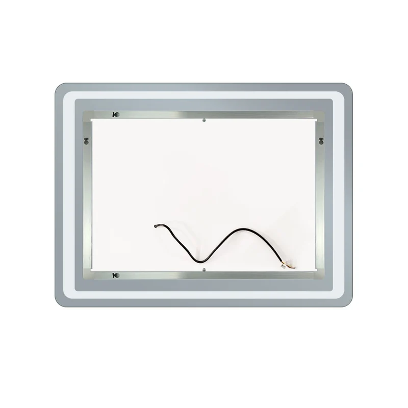 Espejo de baño con luz LED(Brillo LED Envolvente) / antivaho calefactado / táctil / vertical y horizontal