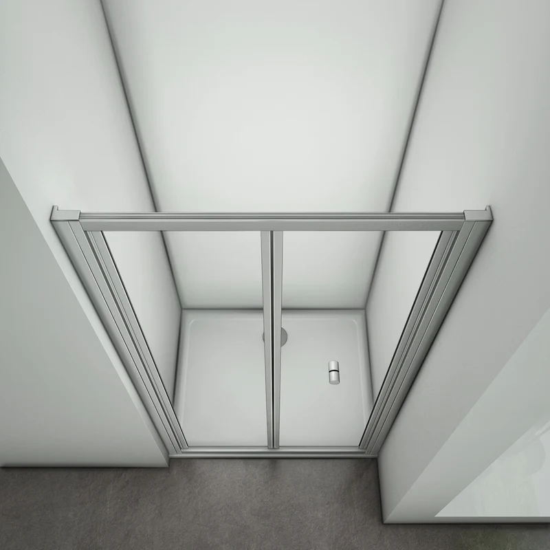 Mamparas Puerta Abatible Pantalla de Ducha 5mm cristal para