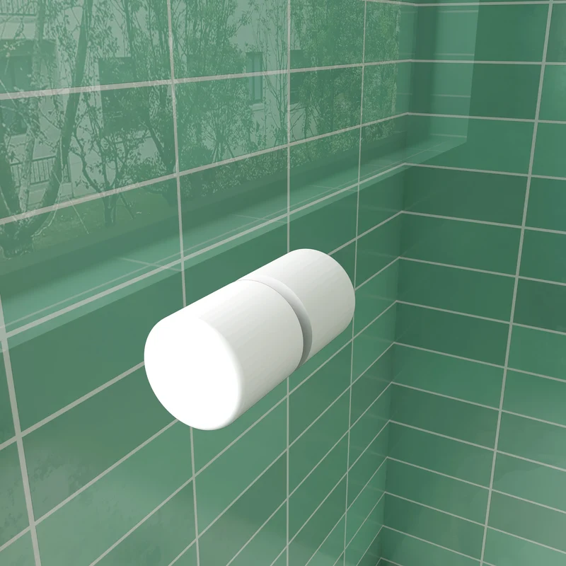 liquidacion Mampara de ducha cuadrada ,frontal 2 hojas plegables + panel fijo lateral Cristal Templado 5mm