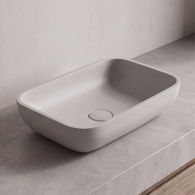 Lavabo Sobre Encimera Lika - Fossil Natura