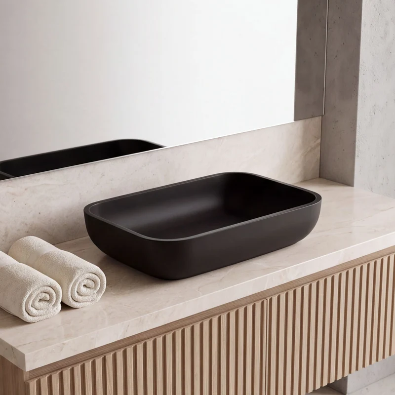 Lavabo Sobre Encimera Lika - Fossil Natura