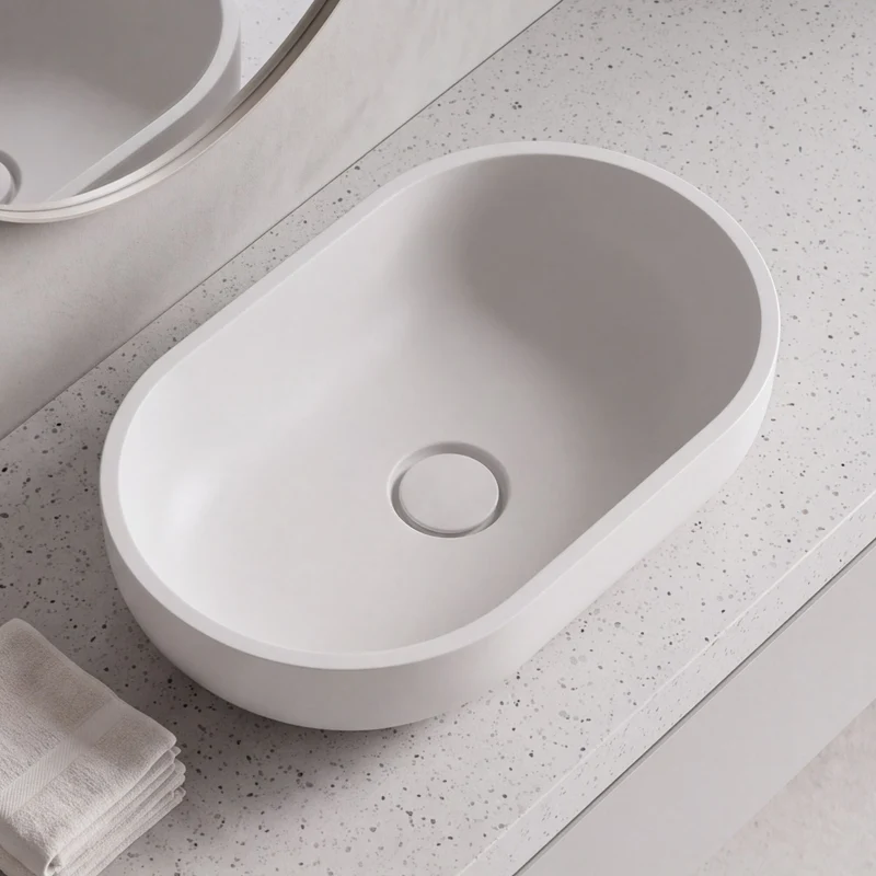 Lavabo Sobre Encimera Lenon - Fossil Natura