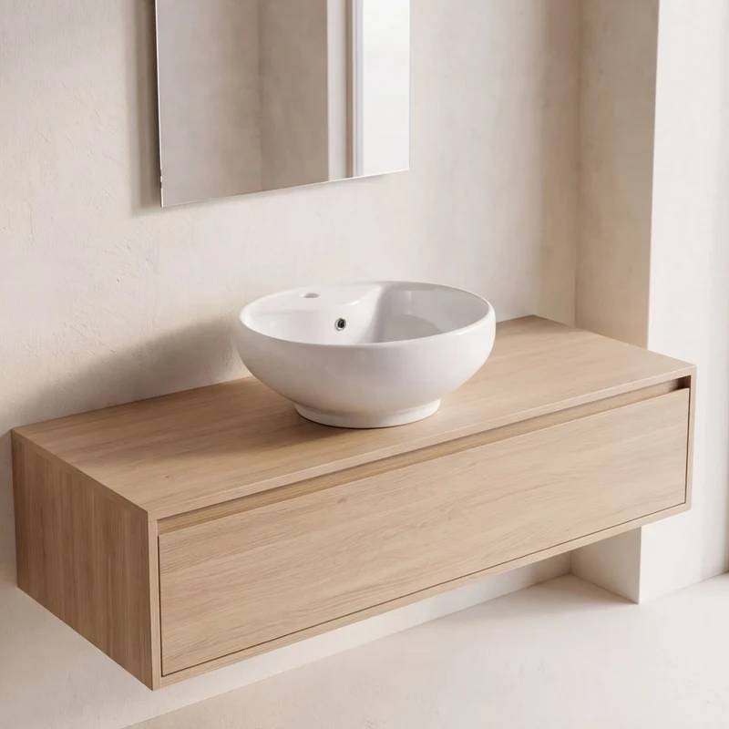 Lavabo Sobre Encimera Bowl - Fossil Natura