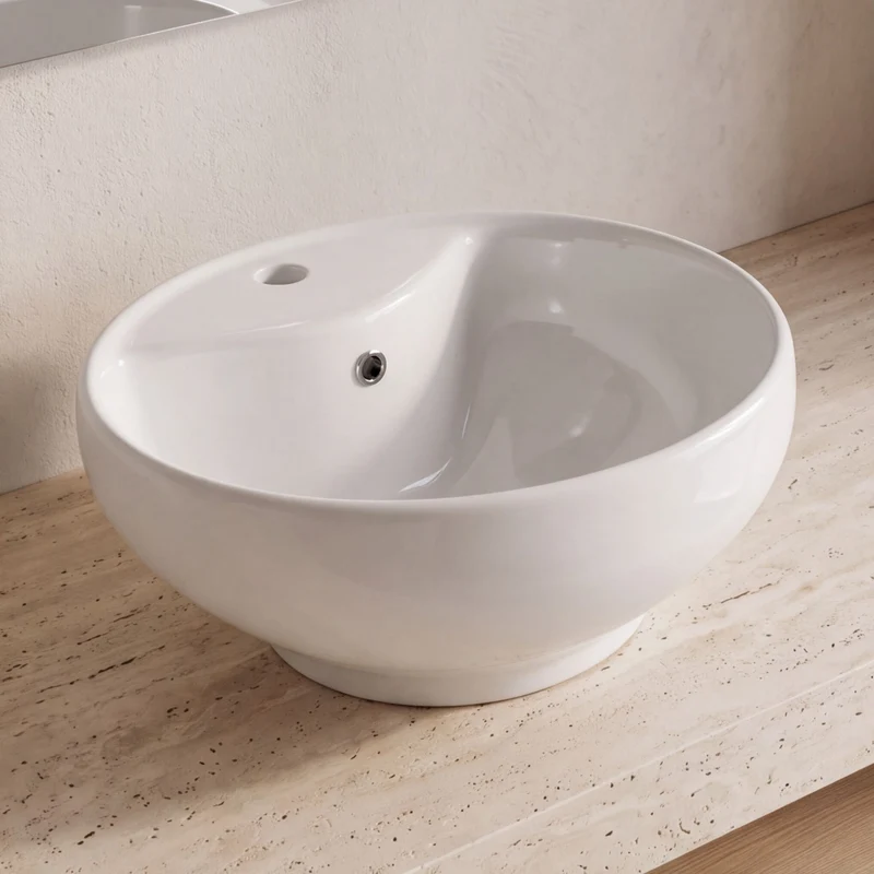 Lavabo Sobre Encimera Bowl - Fossil Natura