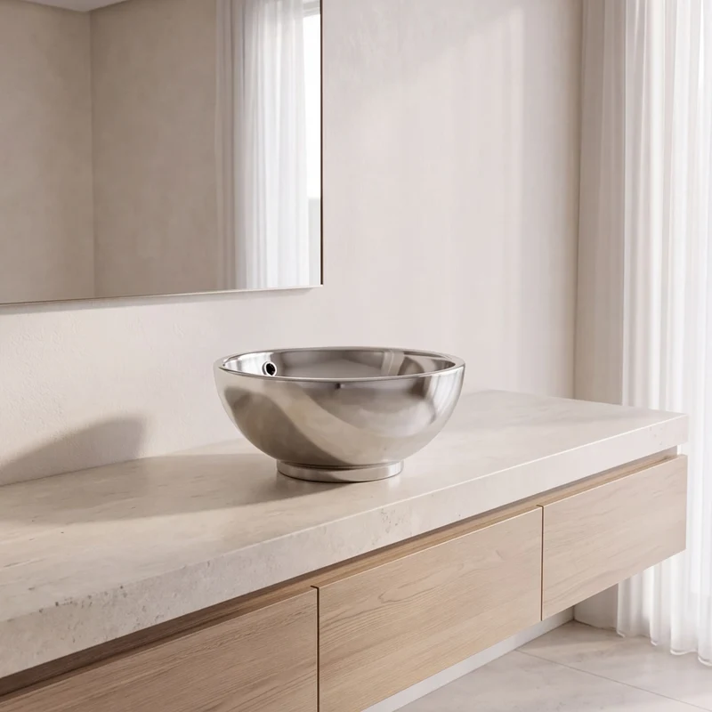 Lavabo Sobre Encimera Aika - Fossil Natura