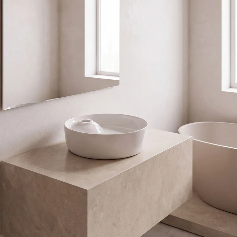 Lavabo Sobre Encimera Adalis - Fossil Natura