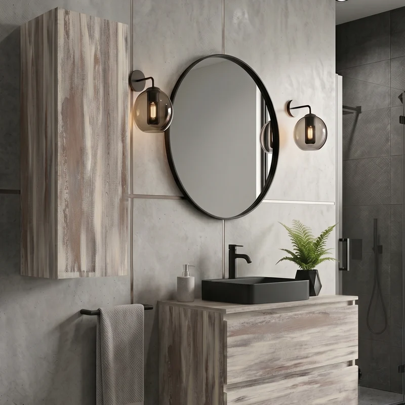Armario de baño de colgar modelo Oslo