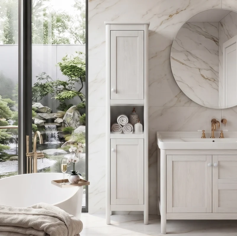 Columna armario de baño modelo Charmille