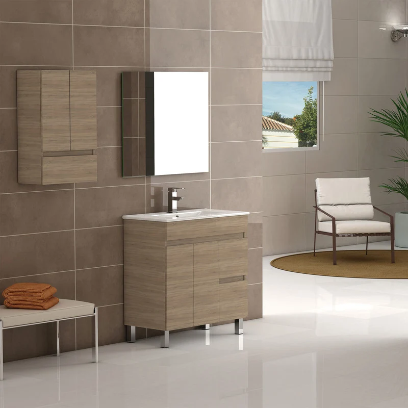 Armario de baño de colgar modelo Basic 1 puerta
