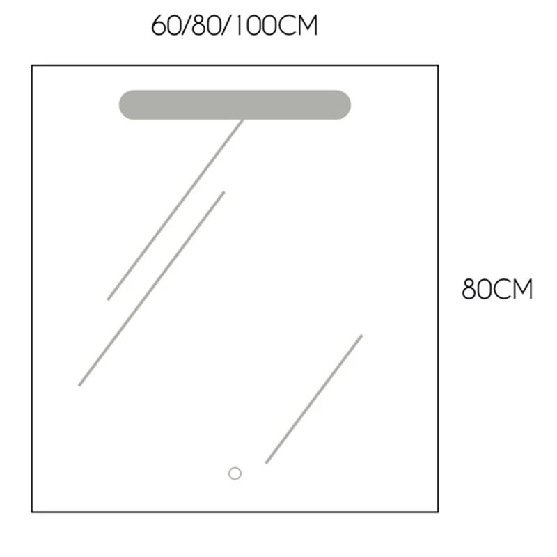 Espejo de baño con luz Led Eco Sensor