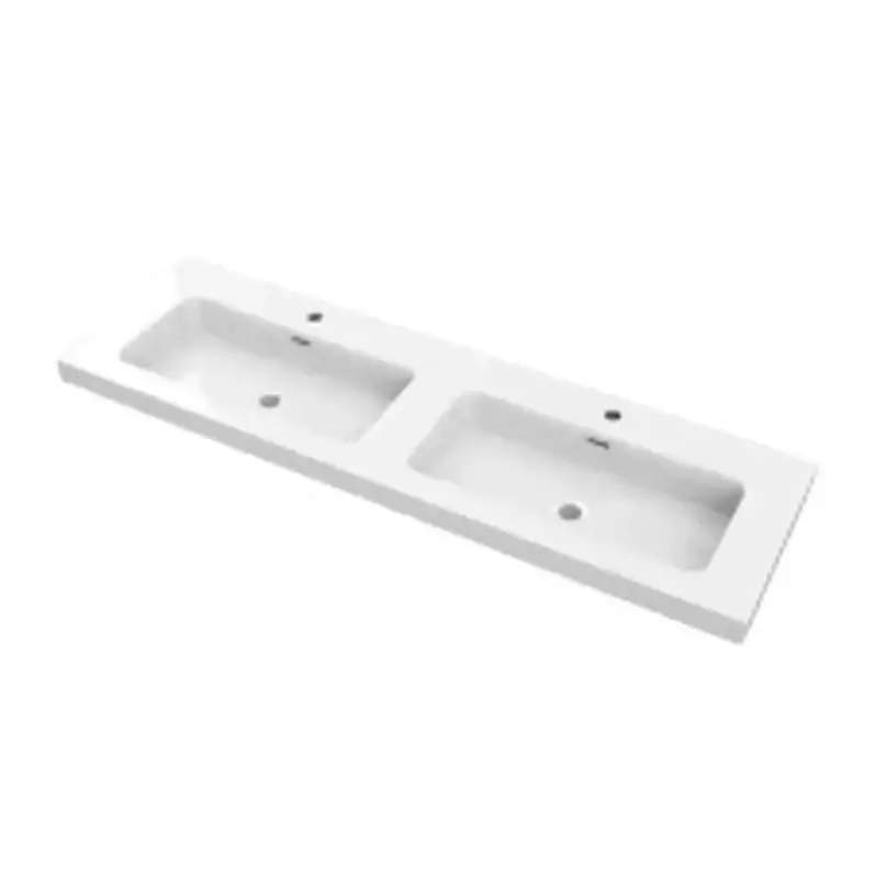 Lavabo de encastrar dos senos modelo Urban