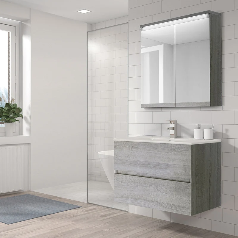 Camerino clásico de baño modelo Paros