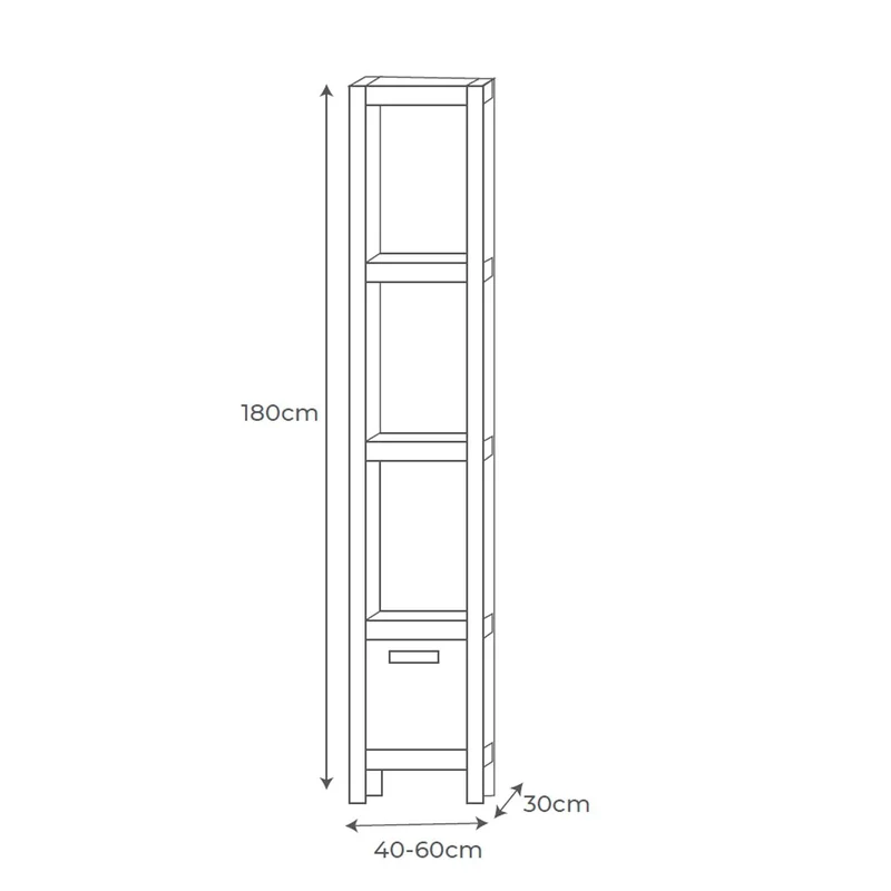 Mueble auxiliar antiguo Aran 1 cajón