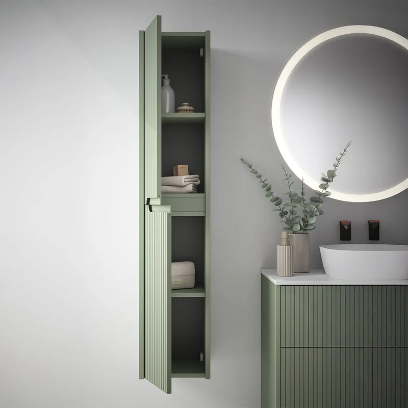 Mueble auxiliar suspendido baño Ezio