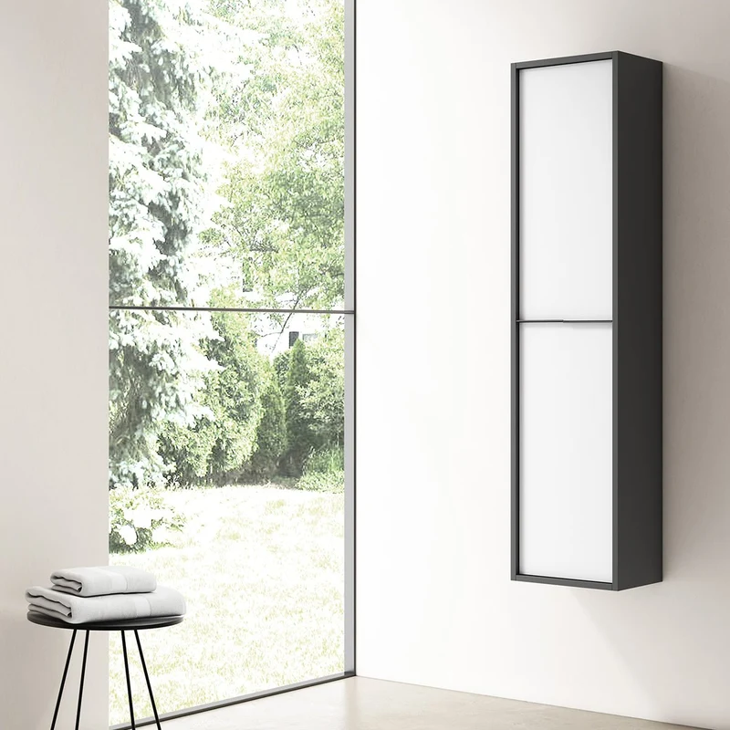 Mueble auxiliar baño suspendido Doly