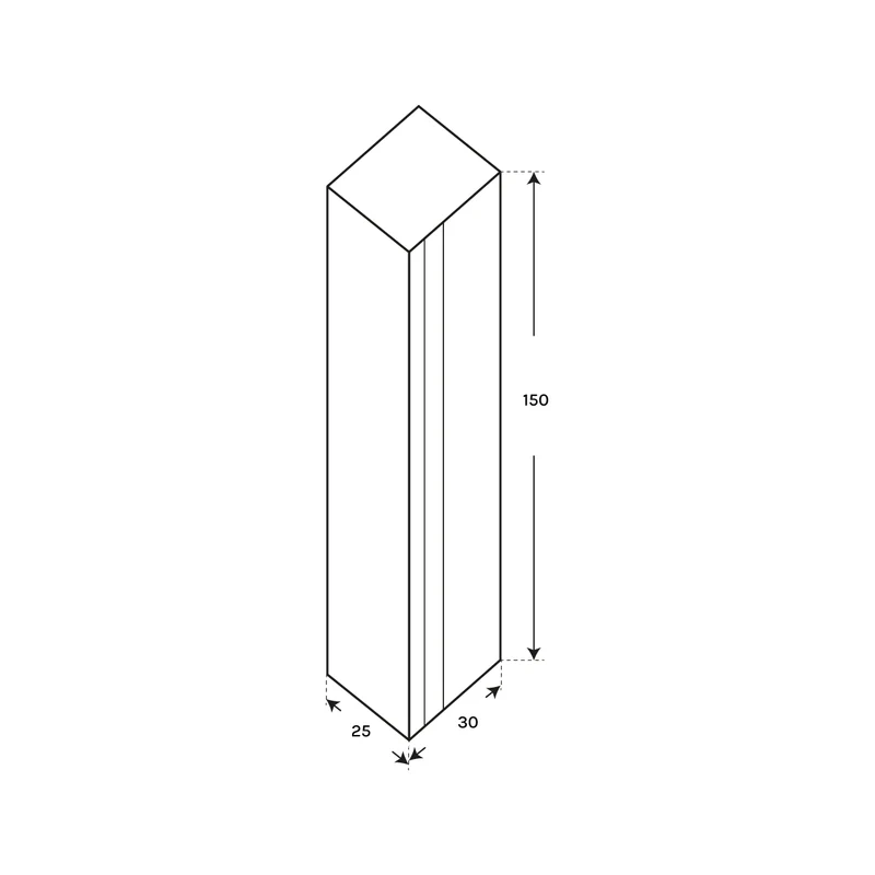 Columna auxiliar baño Natalia