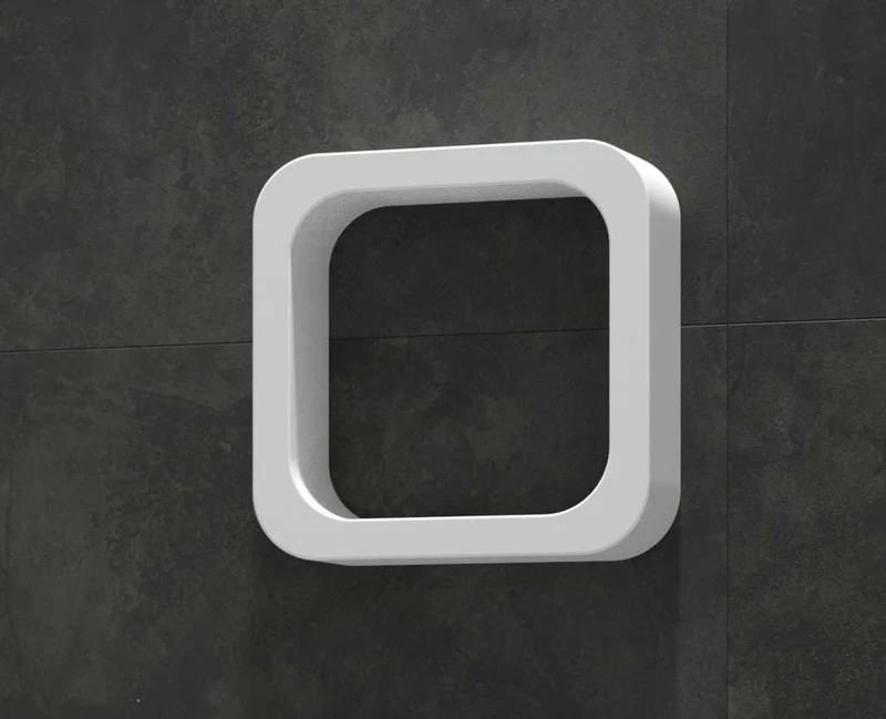 Estante de baño de resina OHU en O