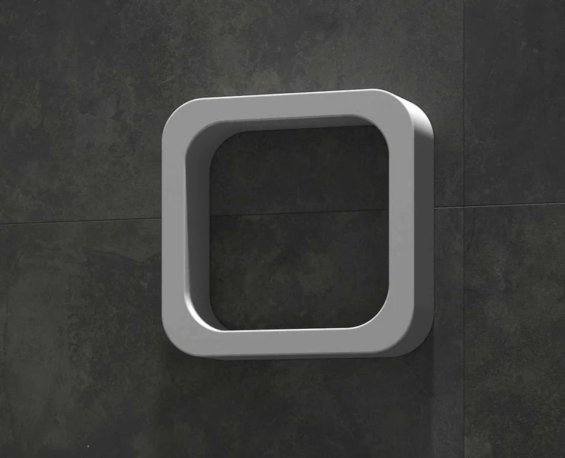 Estante de baño de resina OHU en O