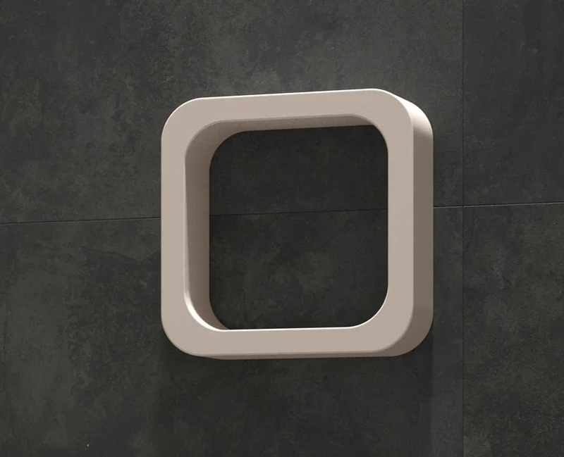 Estante de baño de resina OHU en O