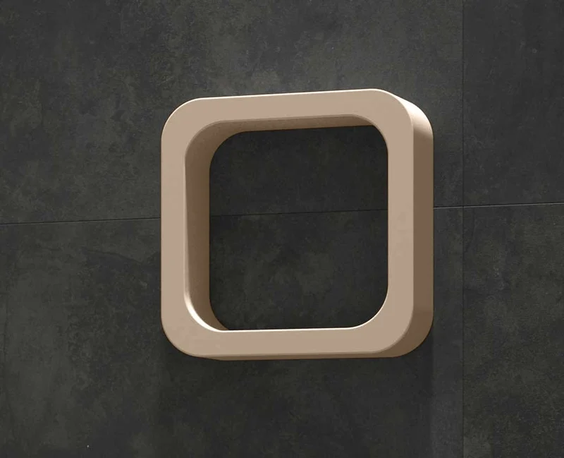 Estante de baño de resina OHU en O