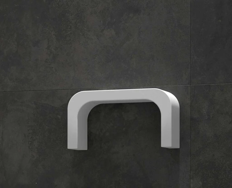 Estanterías de baño de resina OHU en U