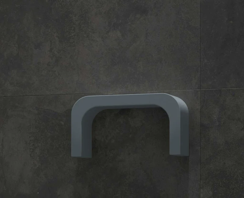Estanterías de baño de resina OHU en U
