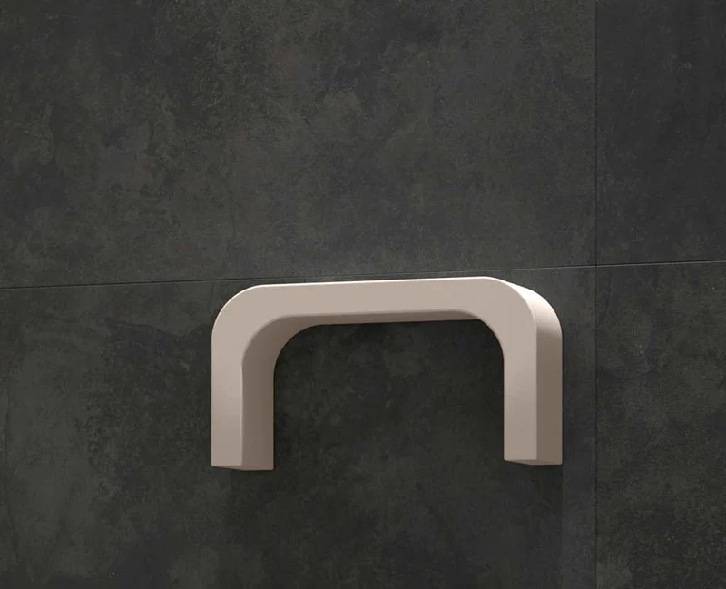 Estanterías de baño de resina OHU en U