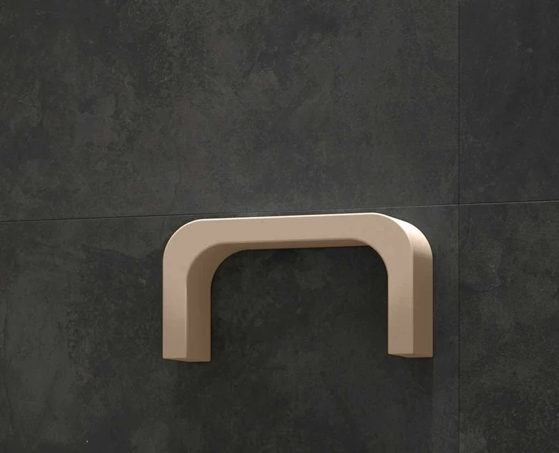 Estanterías de baño de resina OHU en U