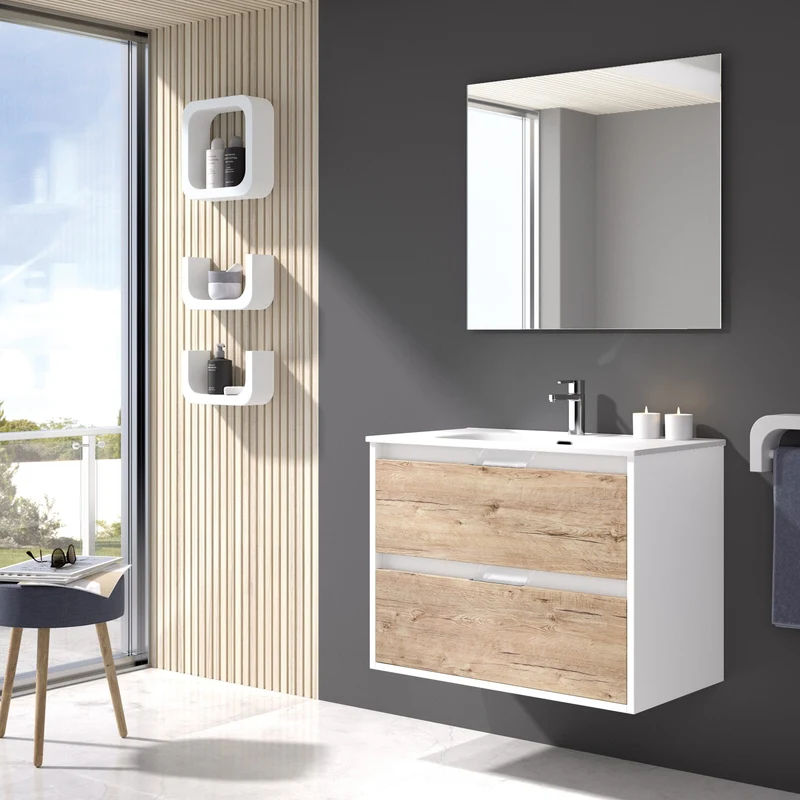 Estanterías de baño de resina OHU en U