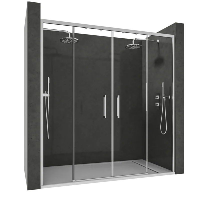 Madrid 2P - Mampara de Ducha Corredera de 2 puertas