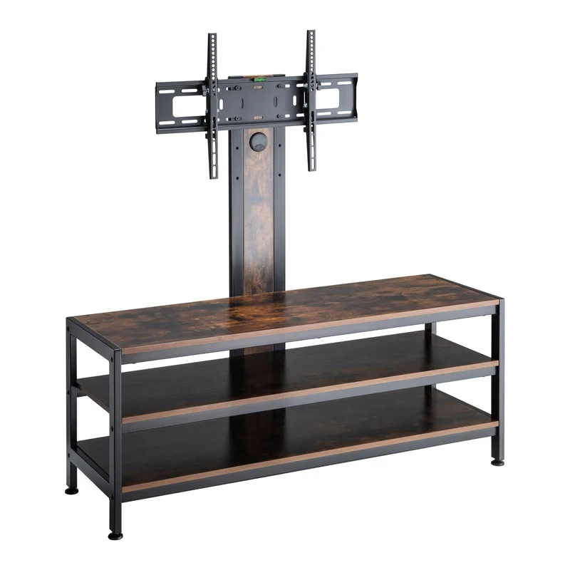 Soporte de Pie para TV Stockholm con mesa 120x40x108cm - Negro [pro.tec]