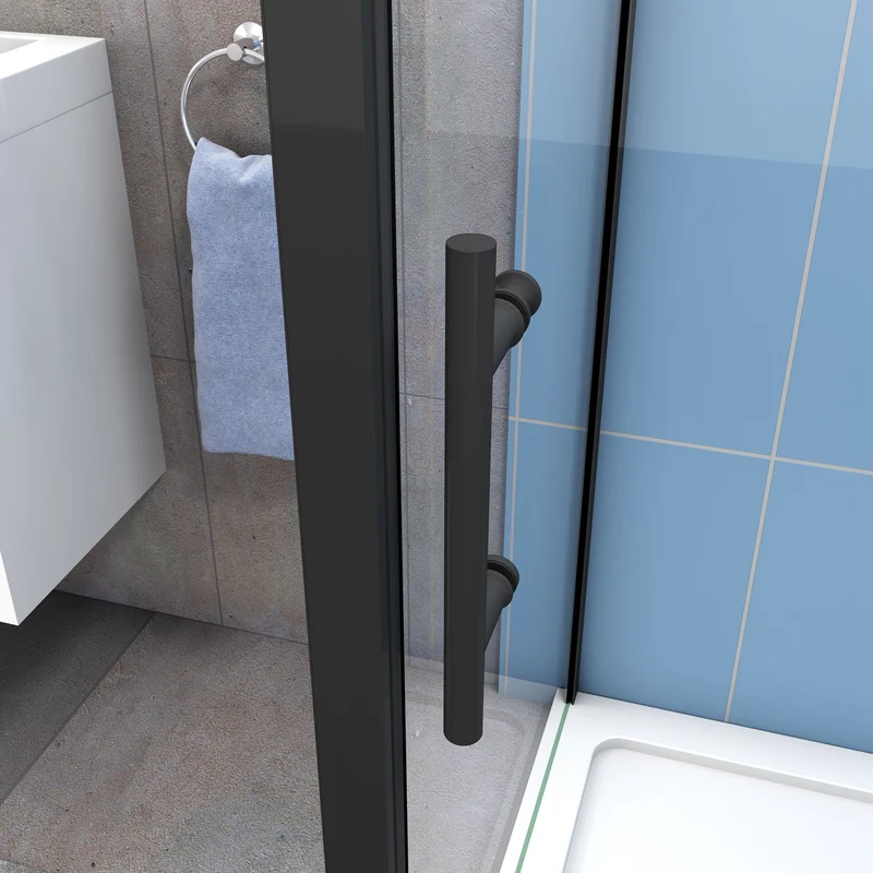 Cuarto de baño 130x185 cm con paneles laterales