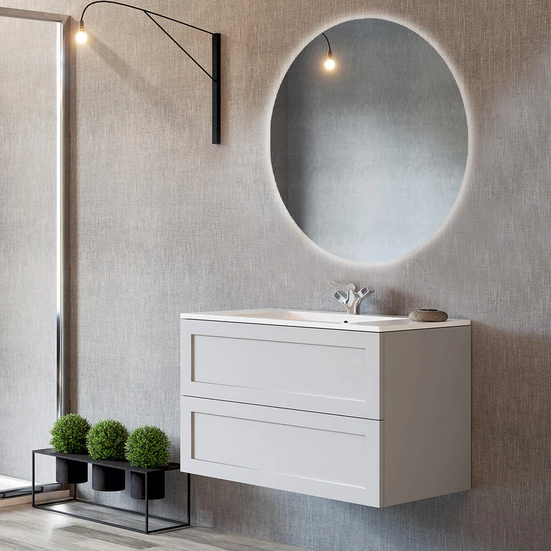 Mueble de baño suspendido modelo Cairo