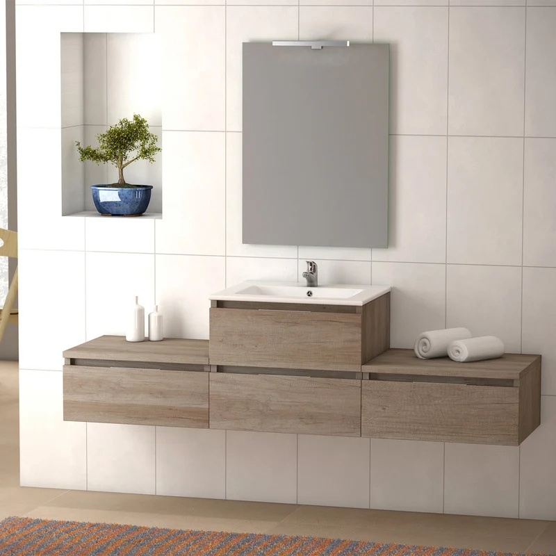 Mueble suspendido modelo Noa dos cajones