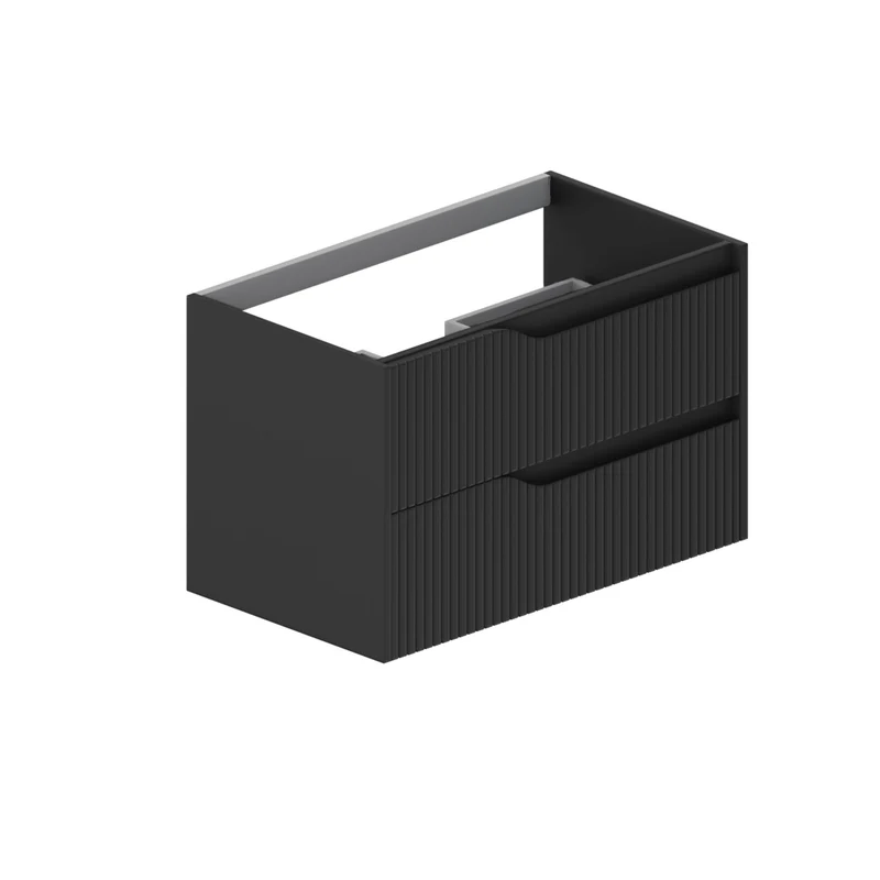 Conjunto Soho 60 cm negro mate